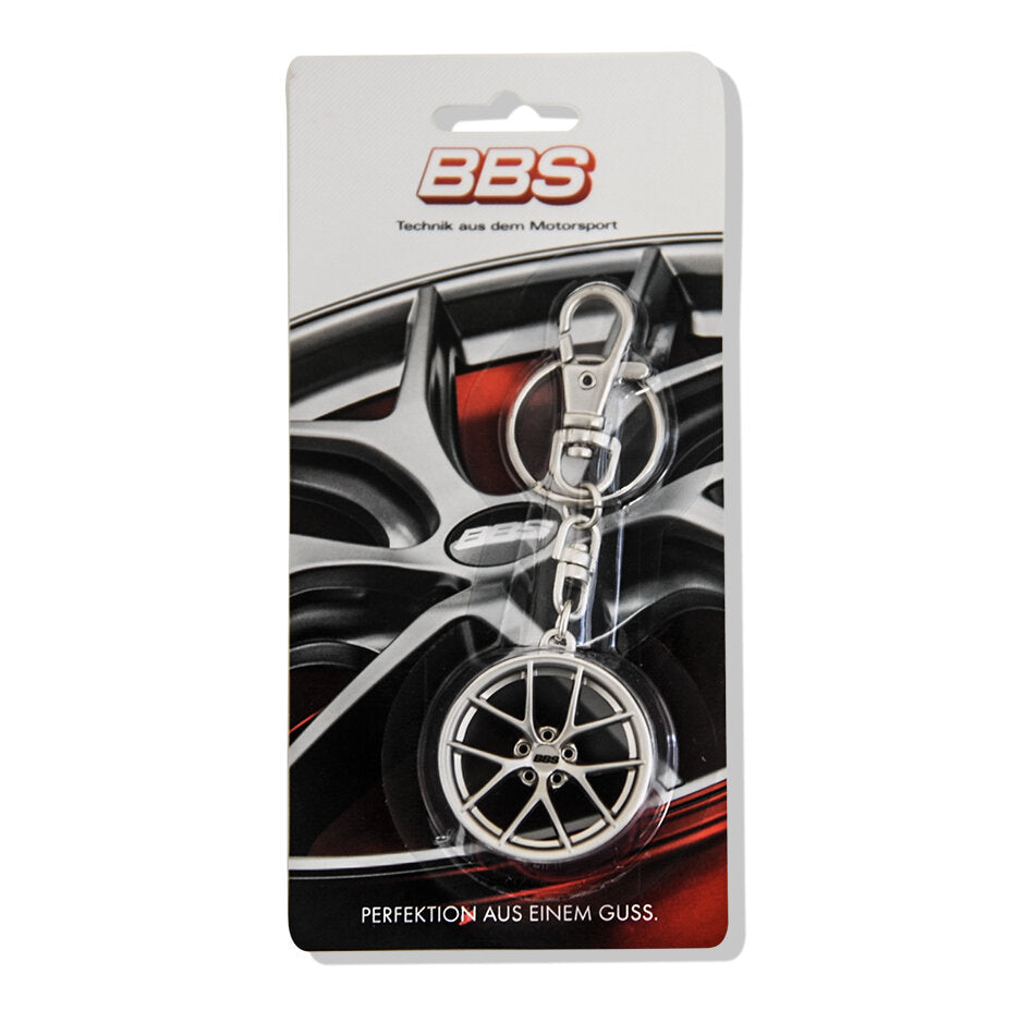 Genuine BBS CI-R metal keychain