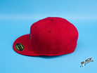 Black Fly Industries Flexfit 210 Flat Bill hat- Red