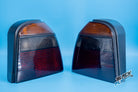 1993-1999 Volkswagen Golf MK3 GTI 16V/ VR6 HELLA Black Smoked Tail Lights SET 1H6945111B  1H6945112B