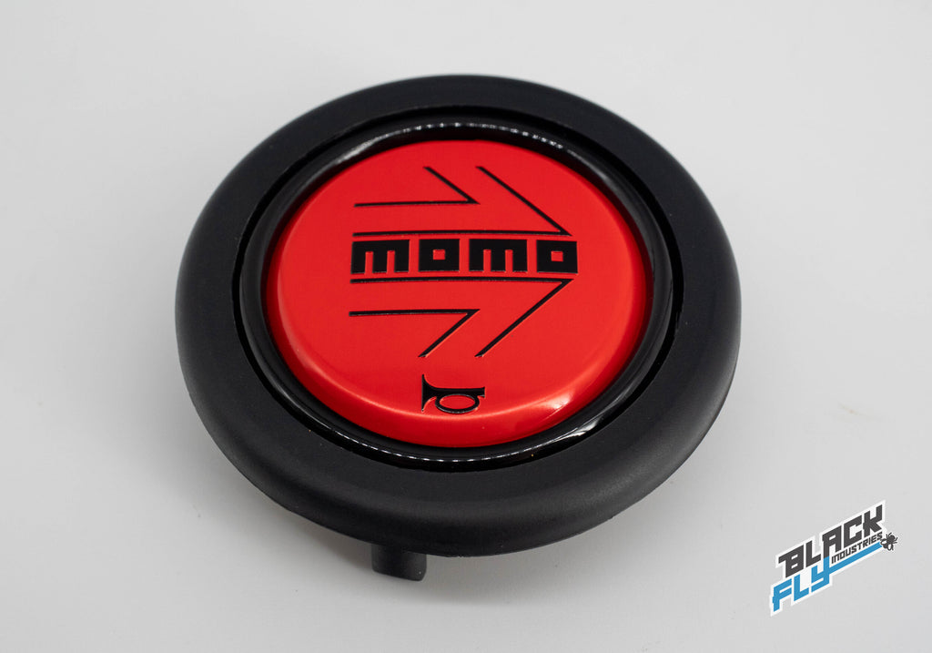 Momo Logo horn button (Red)