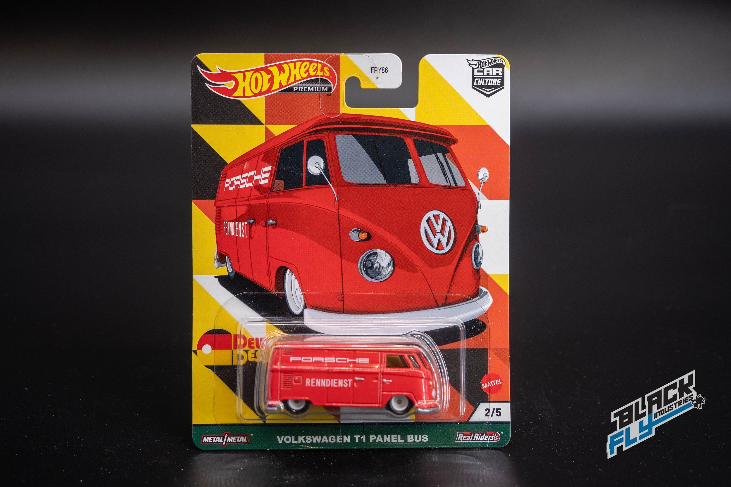 Hot Wheels - Volkswagen T1 Panel Bus - Deutschland Design - RARE