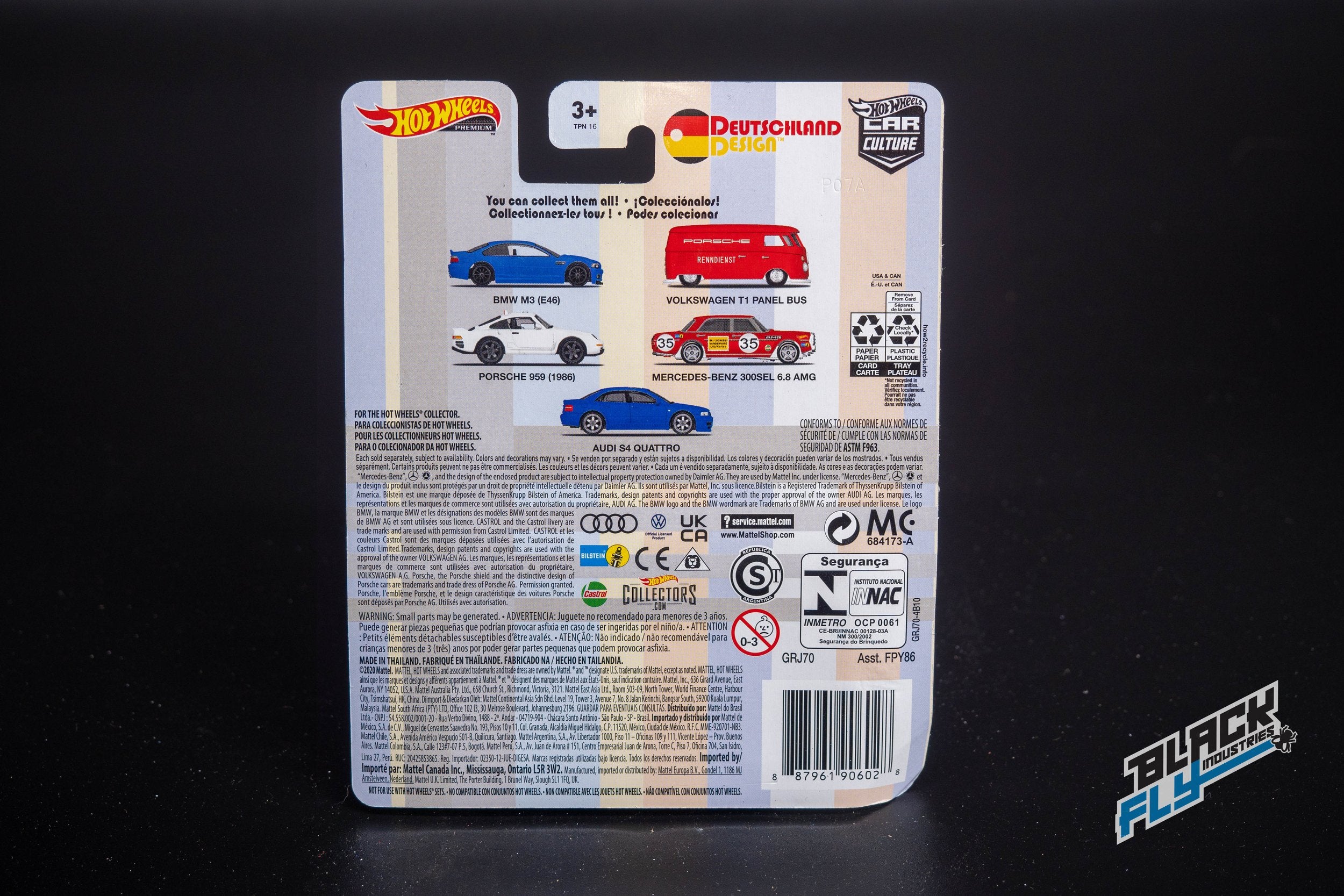 Hot Wheels Premium - Porsche 959 - Deutschland design