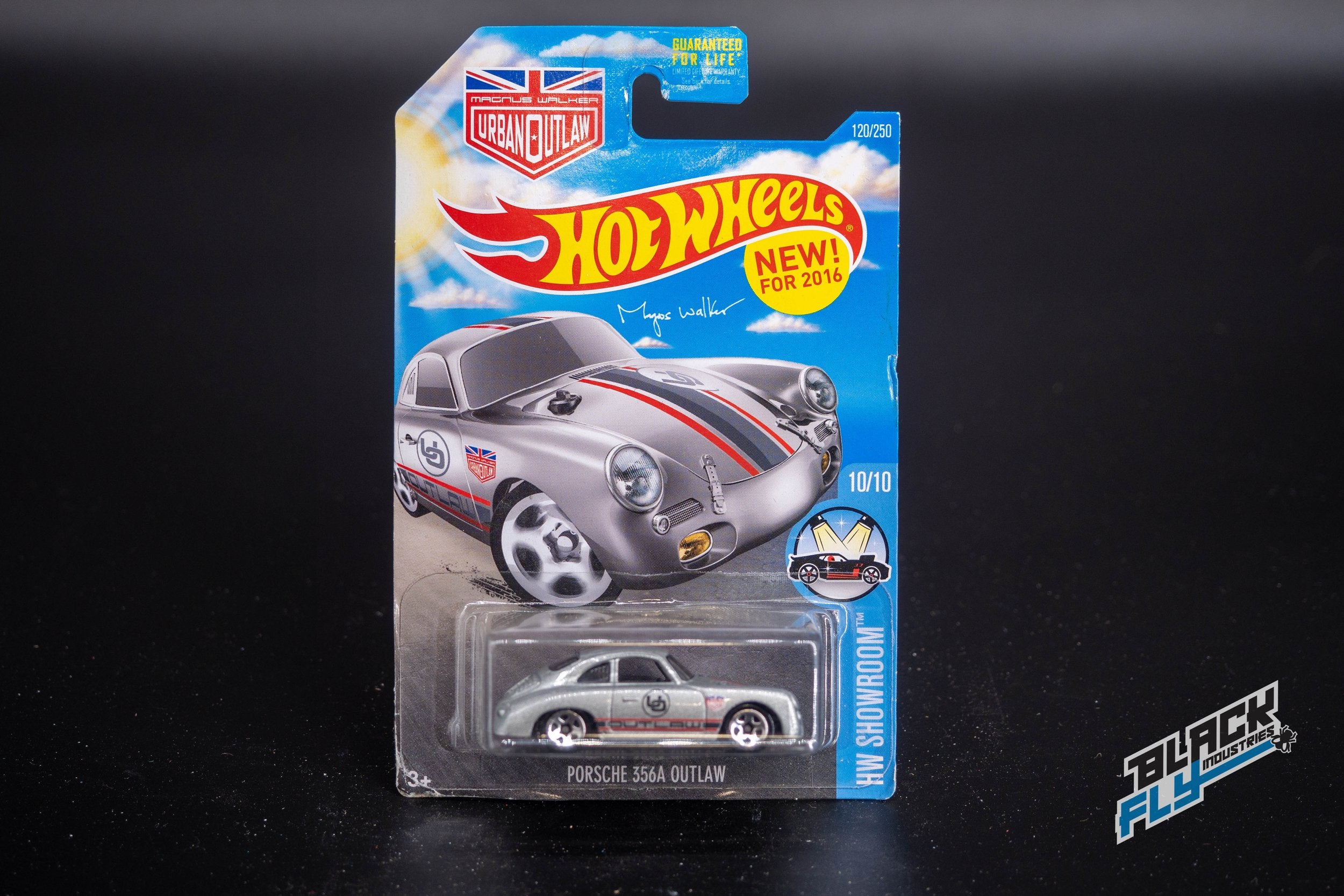 Hot Wheels - Porsche 356A Outlaw - Urban Outlaw Magnus Walker- Rare 2016