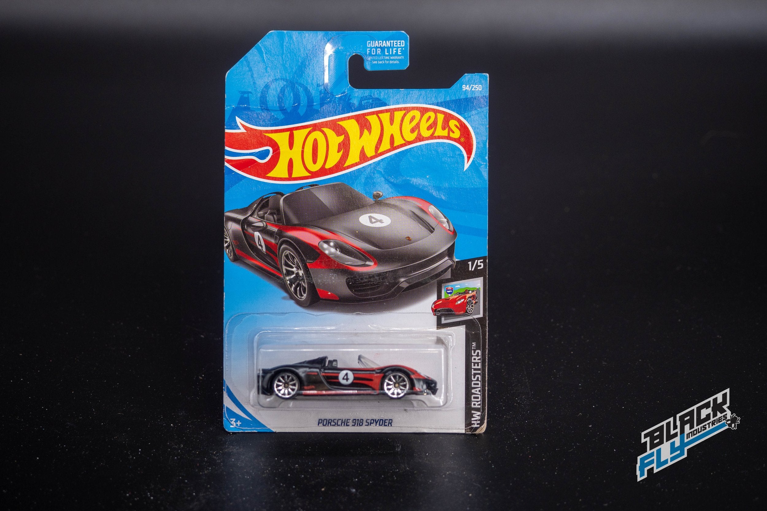 Hot Wheels - Porsche 918 Spyder - Black