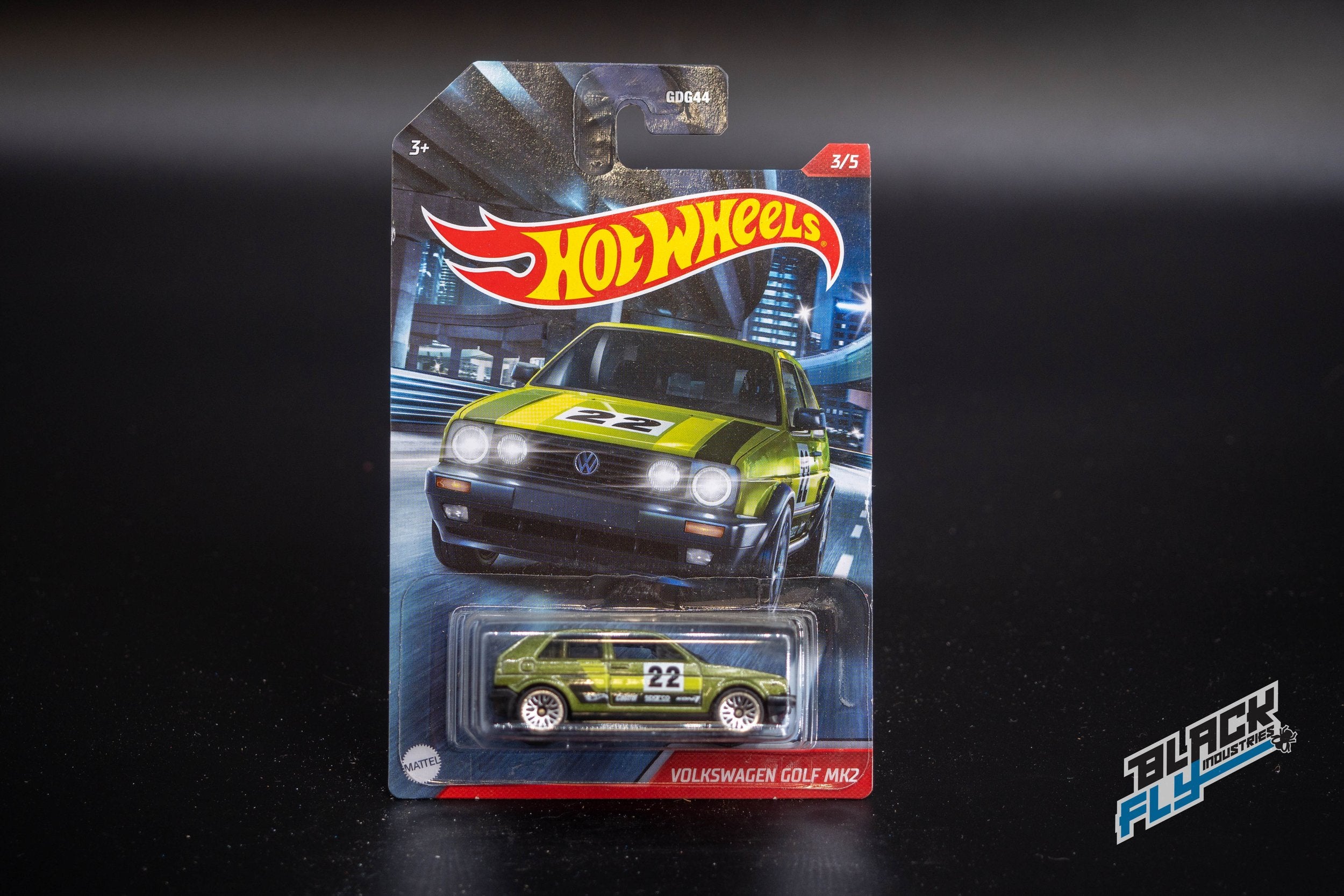 Hot Wheels - Volkswagen Golf MK2 - Cult Racers - Green