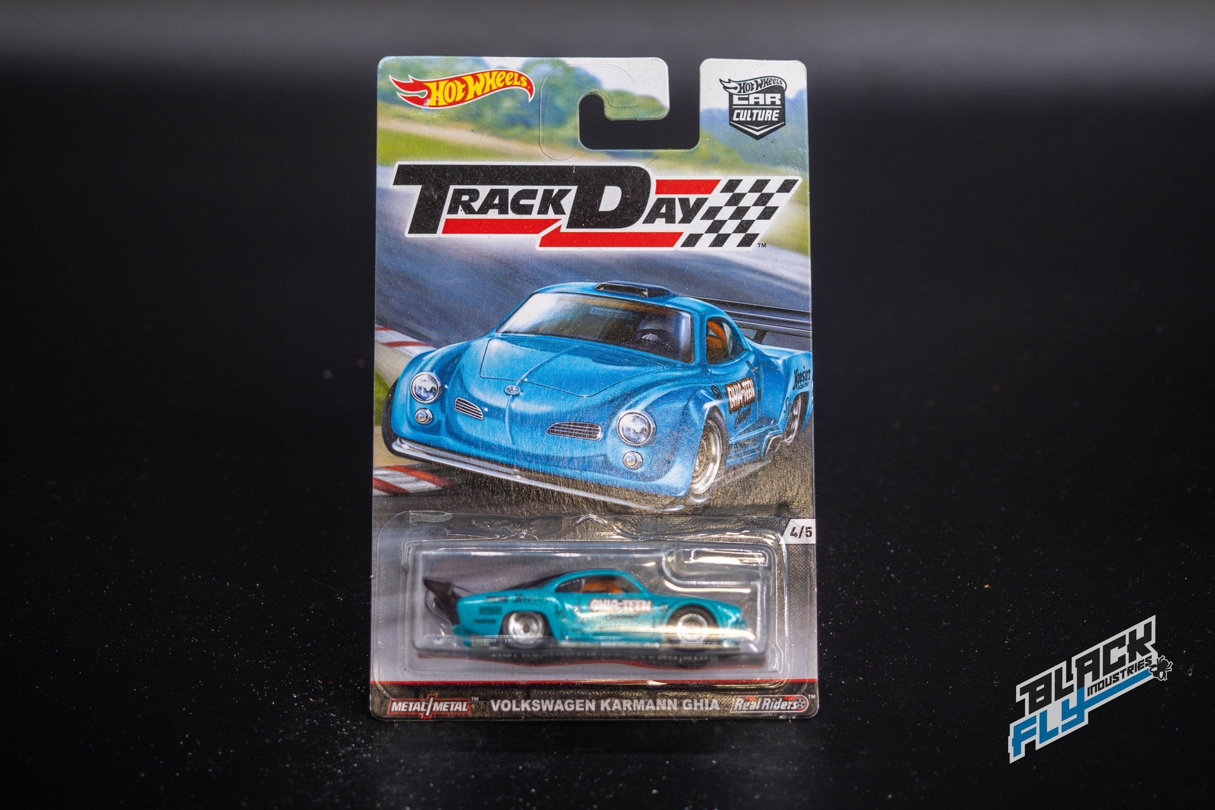 Hot Wheels - Track Day -Volkswagen Karmann Ghia - Rare