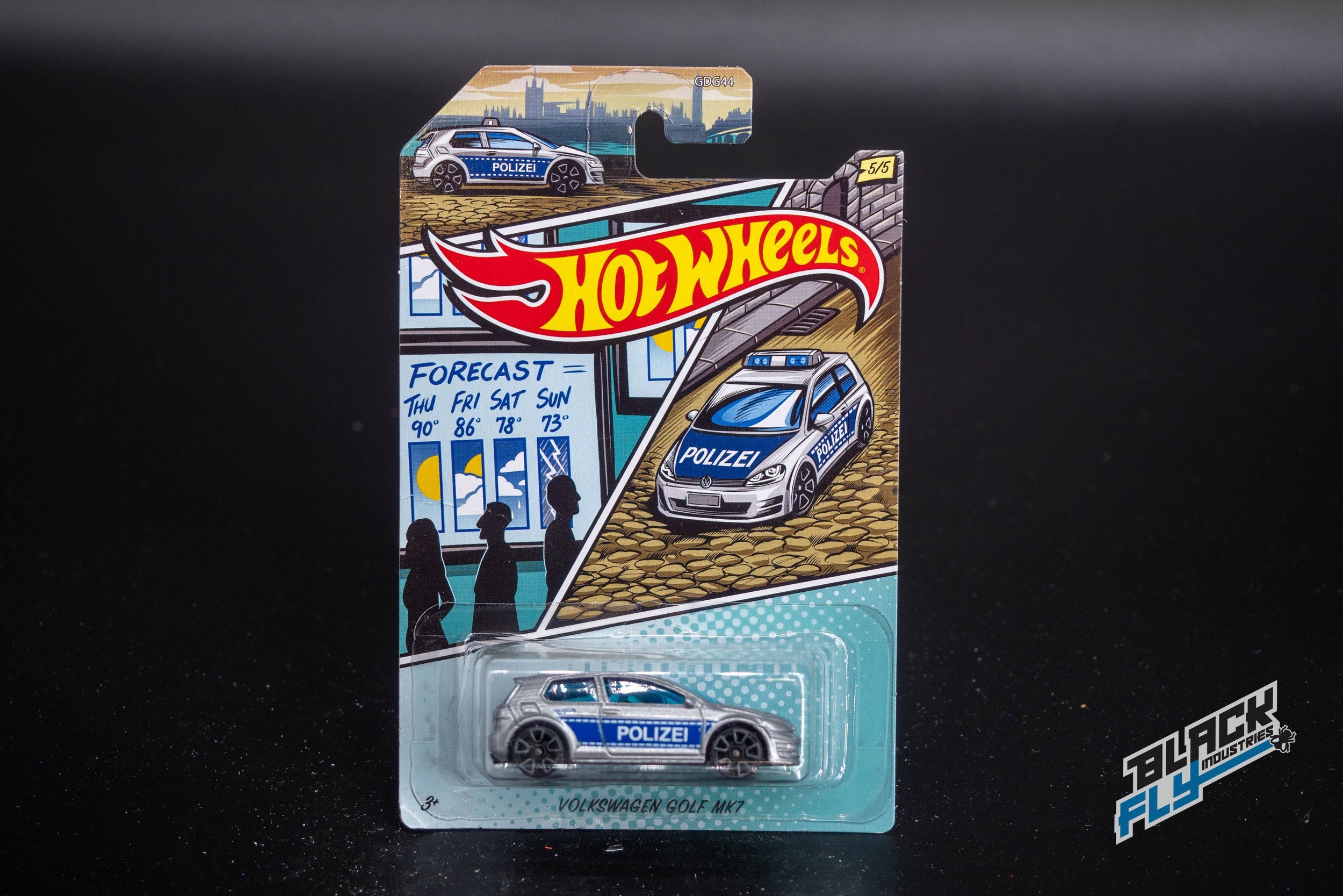 Hot Wheels - Volkswagen Golf MK7 - Polizei - police