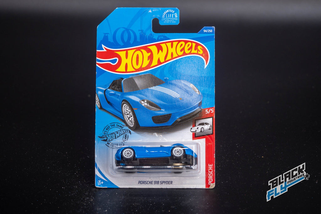 Hot Wheels - Porsche 918 Spyder - Blue