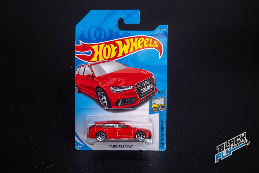 Hot Wheels - 17' Audi RS6 Avant - Red