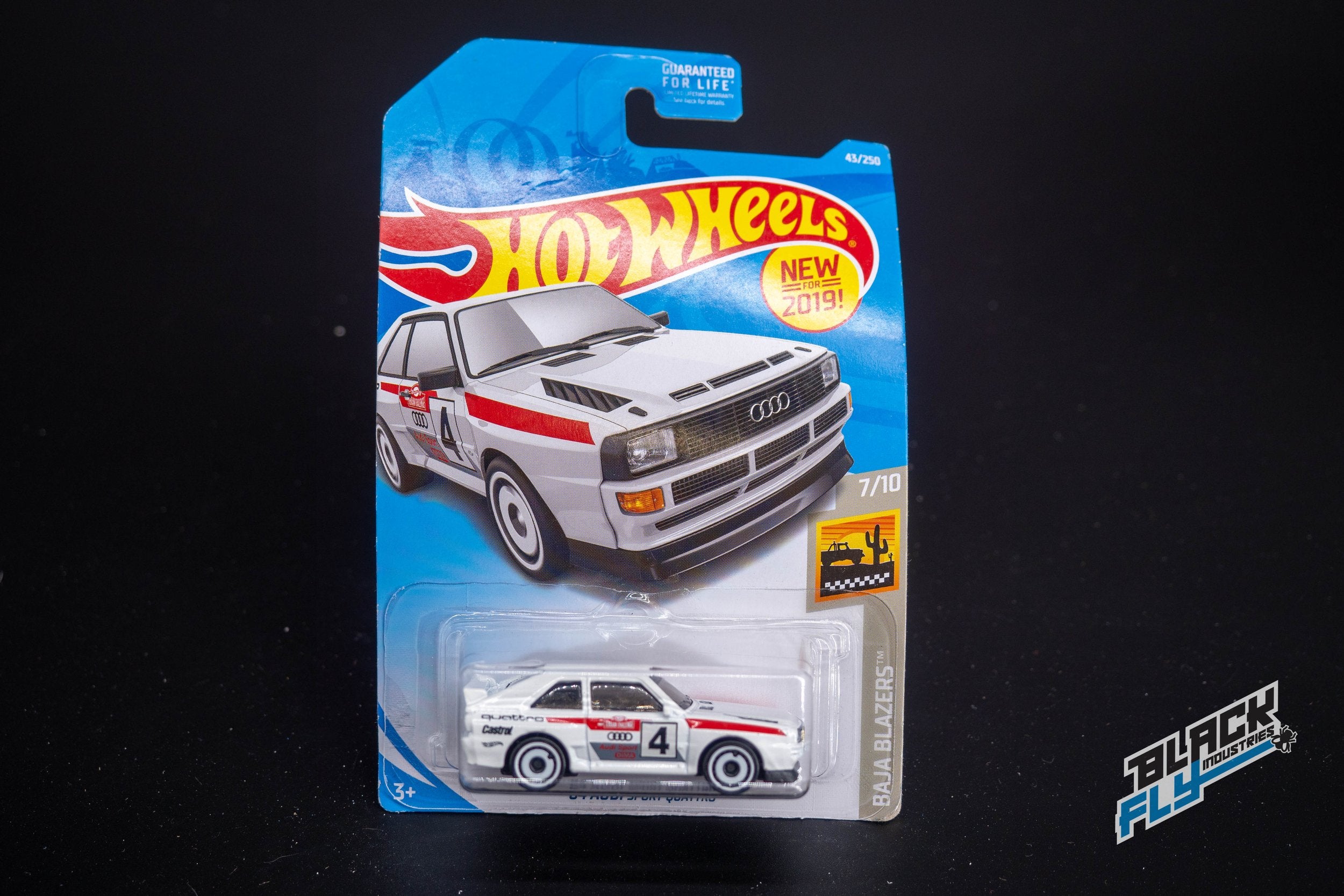 Hot Wheels - 84' Audi Sport Quattro - White