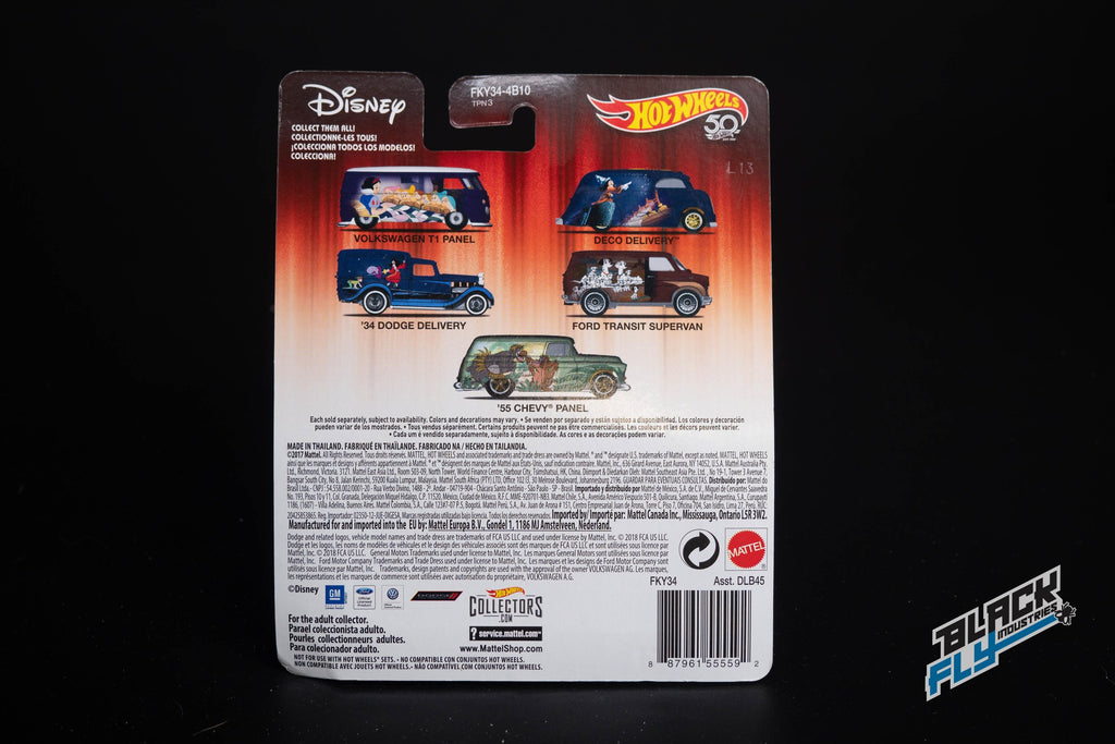 Hot Wheels - 2018 Volkswagen T1 Panel Bus Disney Snow White