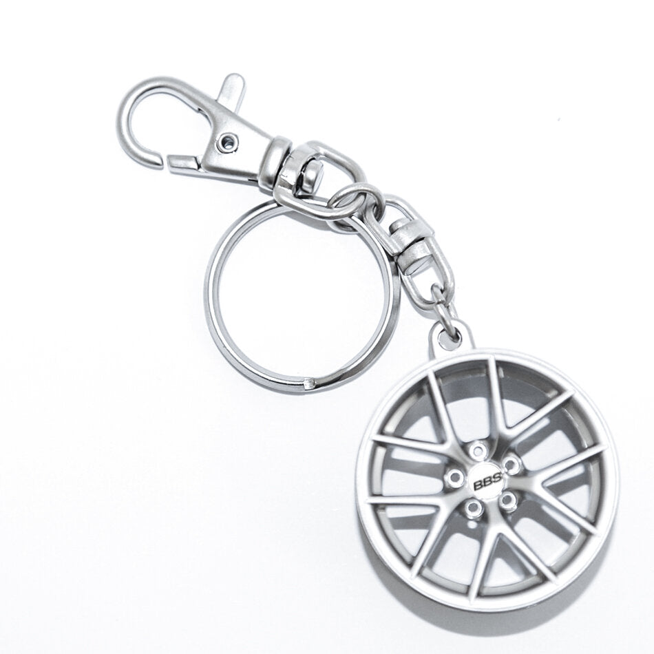 Genuine BBS CI-R metal keychain