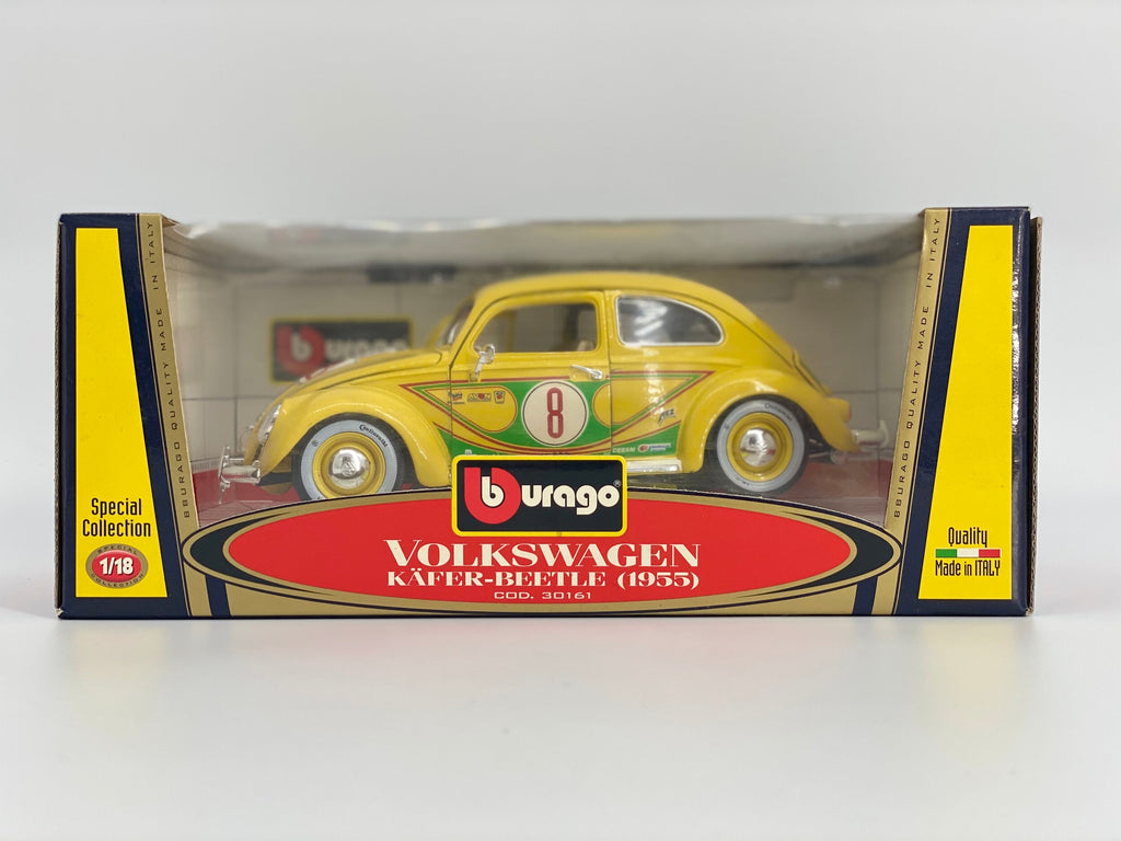 Burago Volkswagen Kafer-Beetle (1955) 1:18 Scale Special Collectible- Made in Italy