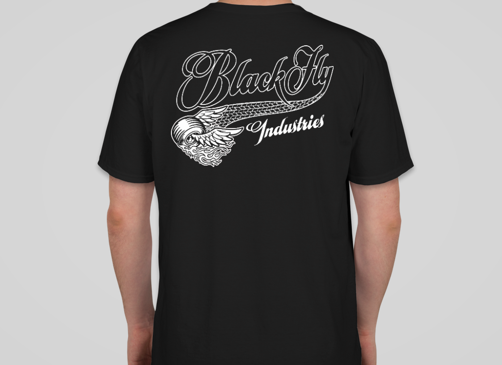 Black Fly Industries Hot Rod T shirt