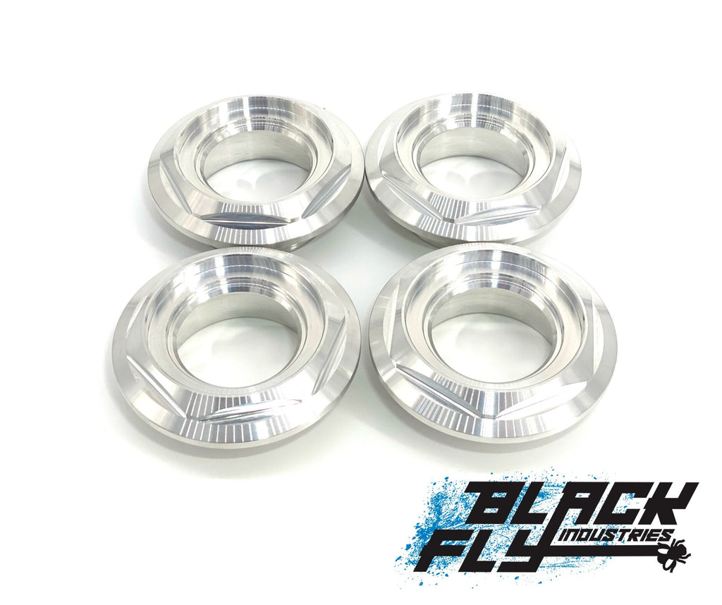 Black Fly Industries BBS 1/4 Height caps - Small Thread