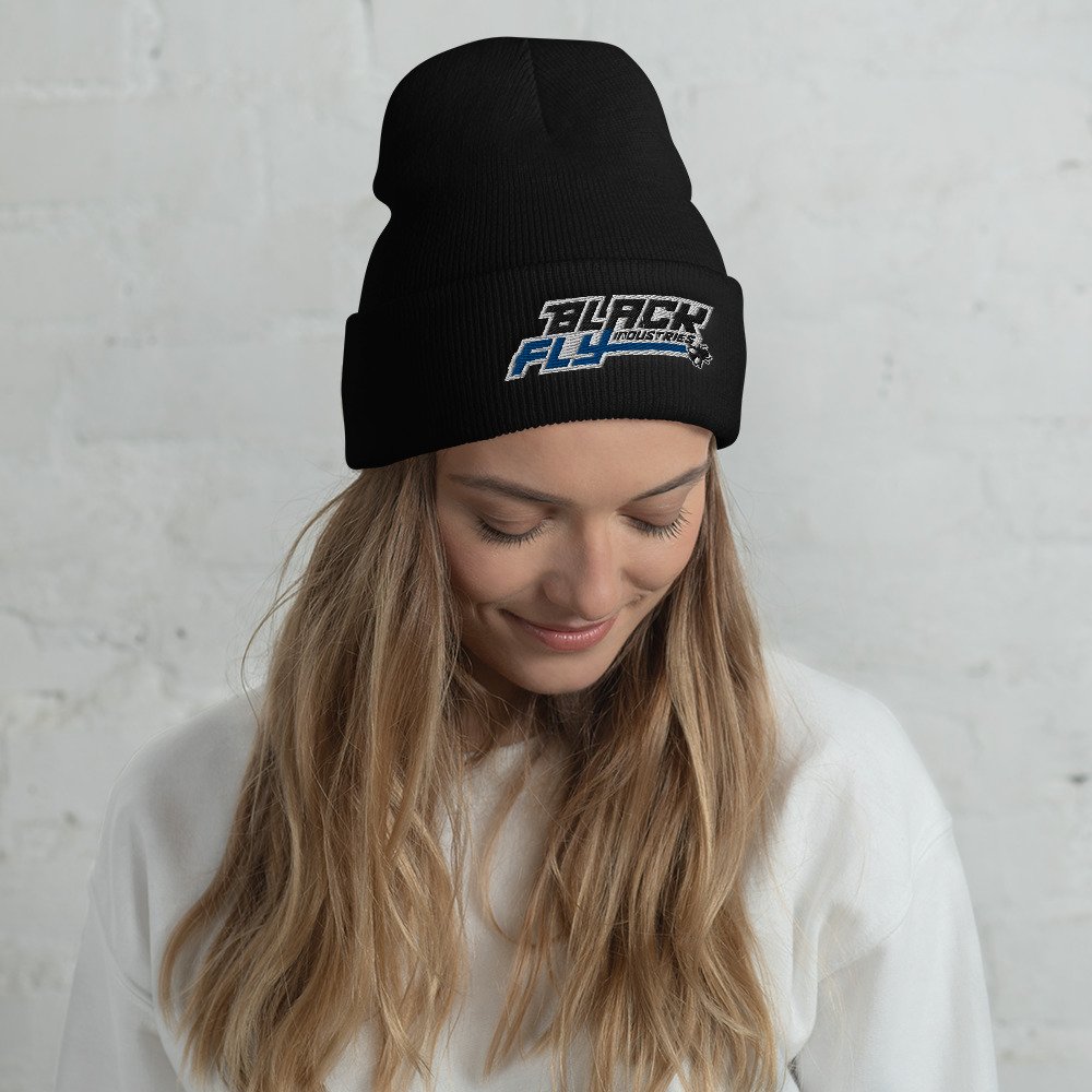 Black Fly Industries Cuffed Beanie