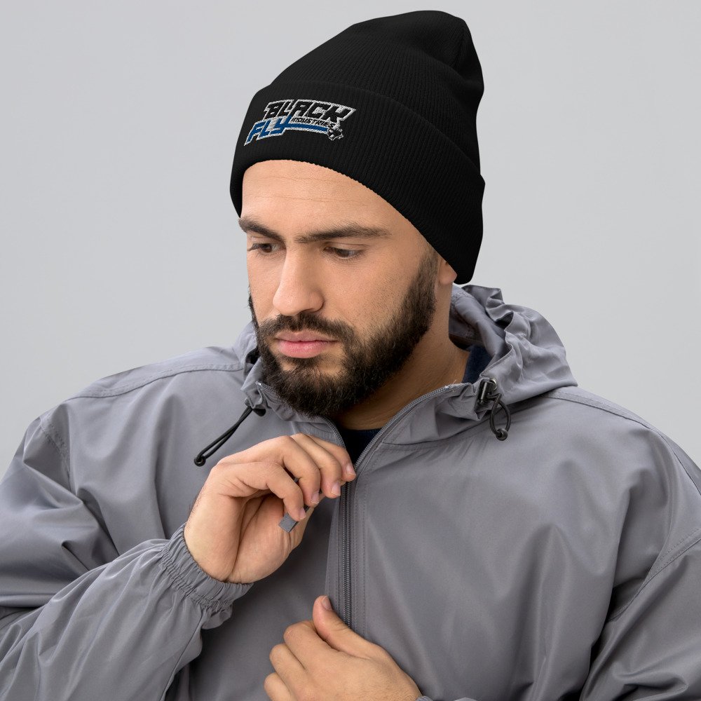 Black Fly Industries Cuffed Beanie